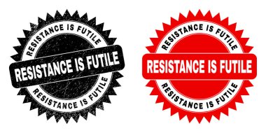 RESTANSA Kauçuk desenli Siyah Gül Mühür Mührü