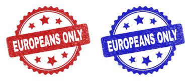 AVRUPA Sadece Rosette Damga Mührü Temiz Yüzeyli