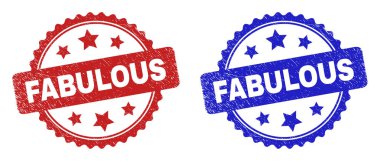 FABULOUS Rosette Damgaları Çizilmiş Yüzey Kullanılıyor