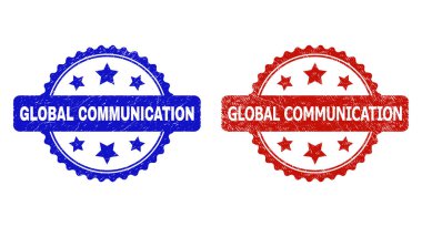 GLOBAL KOMUNİKASYON Rosette Damgaları Çizik Biçimli