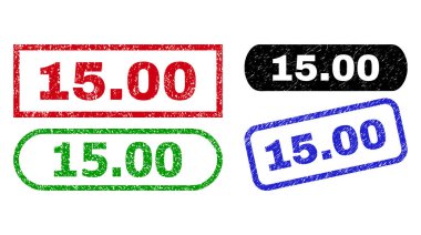 15.00 Dikdörtgen Damgaları Aşınmış Biçim Kullanıyor