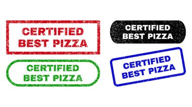 En İyi Pizzalı Dikdörtgen Mühür Mührü Aşınmış Doku Kullanımı