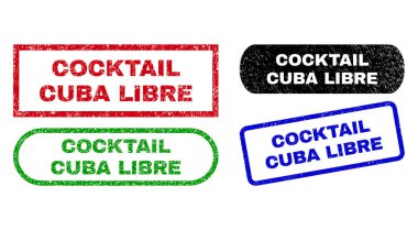 COCKTAIL KUBA KUŞAĞI Kauçuk Yüzey Damgalı Dörtgen