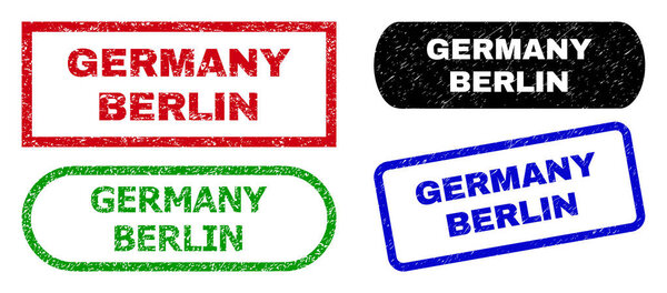 ГЕРМАНИЯ БЕРЛИН Прямоугольные уплотнения с использованием разъеденной текстуры