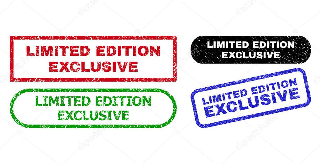LIMITED EDITION EXCLUSIVE Rectangle Watermarks with Grunge Texture