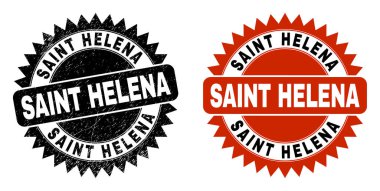 SAINT HELENA Kauçuk Yüzeyli Siyah Rosette Filigranı