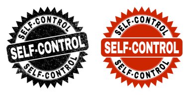 SELF-CONTROL Kirli Dokuya sahip Siyah Gül Mührü