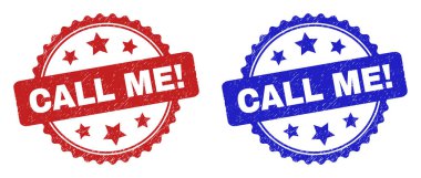 Bana ünlem de. Aşınmış desenli Rosette Damgaları