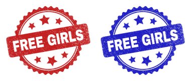 FREE KIZLARI Rosette Filigranı Kirli Yüzey Kullanıyor