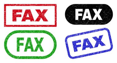 Faks Dikdörtgeni Damgaları Kirli Doku Kullanıyor