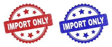 İthal Sadece Rosette Damgaları Kirli Yüzey Kullanıyor