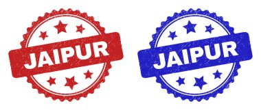 JAIPUR Rosette Lastik Biçimini Kullanarak Mühürlüyor