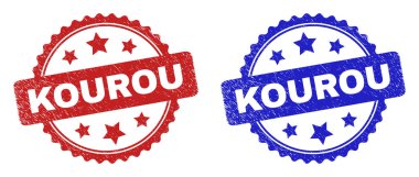 KOUROU Rosette Pulları Grunged Doku Kullanımı