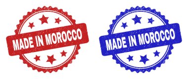 Fas 'ta Yapılan Kirli Yüzeyli Gül Damgaları