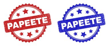 Paslanmış Biçim Kullanılarak PaPEETE Rosette Mühürleri