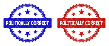 POLİTİKLİ CORRECT Rosette Aşınmış Biçimli Mühürleri