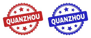 Grunged Doku ile QuANZHOU Rosette Filigranı