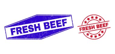 FRESH BeEF Kirli Rozetler Yuvarlak ve Altıgen Biçimlerde
