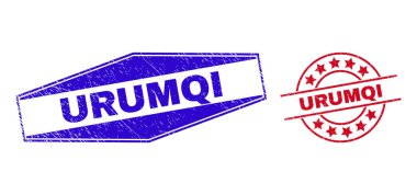 URUMQI Çemberde ve Altıgen Şekillerde Filigran Uluşturdu