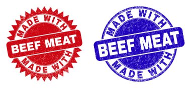 Kauçuk Stili BeeF Eti Yuvarlak ve Rosette Filigranlarıyla Yapıldı