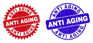ANTI Yaşlanma Yuvarlak ve Rosette Tehlike Biçimli Mühür