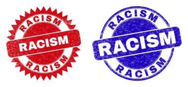 RACISM Yuvarlak ve Kirli Yüzeyli Rosette Filigranları