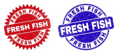 FRESH FISH Yuvarlak ve aşınmış Biçimli Rosette Filigranı
