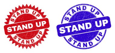 STAND UP Yuvarlak ve Rosette Tehlike Biçimli Mühür