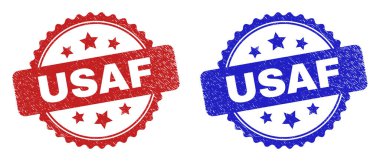 Kirli desenli USAF Rosette Mühürleri