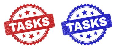 Aşınmış Yüzey Kullanılarak TASKS Rosette Damga Mührü