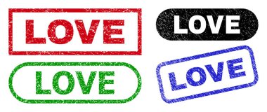 Kirli desenli Filigranları Sev