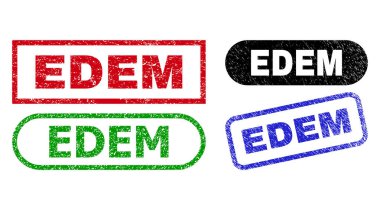 EDEM Dikdörtgen Damgaları Tehlike Biçimi Kullanıyor