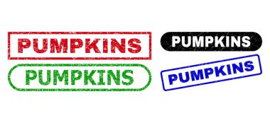 PUMPKINS Dikdörtgen Damga Mühürleri Tehlike Dokusuyla