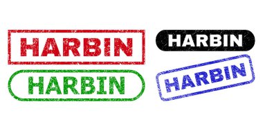 HarbIN Dikdörtgen Mühürleri Aşınmış Yüzey Kullanılıyor