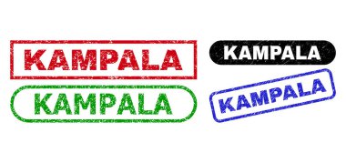 Çürümüş Doku ile KAMPALA Dikdörtgen İşaretleri