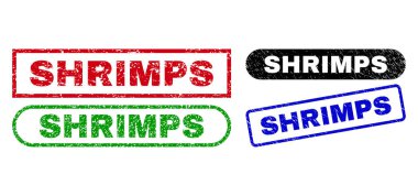 Kirli Doku Kullanarak Karides Dikdörtgen Mühürleri