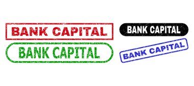 BANK CAPITAL Dikdörtgen Filigranı Lastik Biçimini Kullanıyor