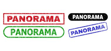 PANORAMA Dikdörtgen Mühürleri Kirli Yüzey Kullanılıyor