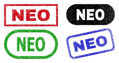 Aşınmış Yüzeye sahip NEO Dikdörtgen Mühürleri