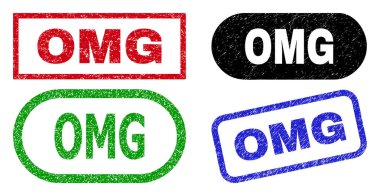 Kirli Doku ile OMG Dikdörtgen Filigranı