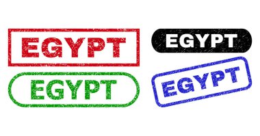 Kauçuk yüzeyli EGYPT Damga Mührü