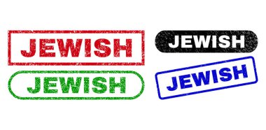 JeEWISH Dikdörtgen Mühür Mühürleri