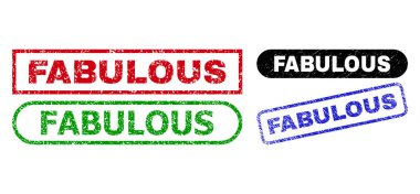 FABULOUS Dikdörtgen Filigranı Kirli Doku Kullanımı