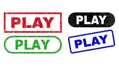 Kirli Yüzey Kullanarak Çal Dikdörtgen Damga Mührü