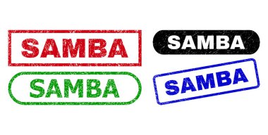 SAMBA Kirli Yüzeyle Dikdörtgen Filigranı