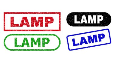 LAMP Dikdörtgen Mühür Mühürleri Kirli Biçim Kullanıyor