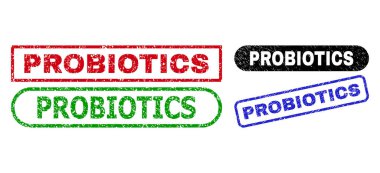 Korunmuş Yüzey Kullanarak ProBIOTICS Dikdörtgen Damgaları