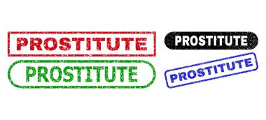 Korunmuş Biçim Kullanarak ProSTITUTE Dikdörtgen Mühürleri