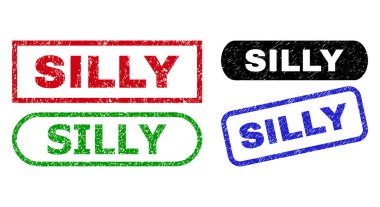 SILLY Dikdörtgen Damgaları Tehlike Yüzeyi Kullanılıyor