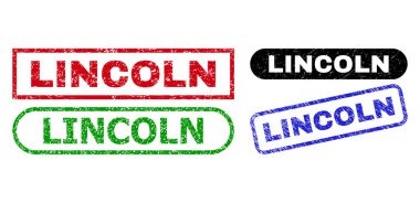 LINCOLN Dikdörtgen Tehlike Yüzeyi Damgaları